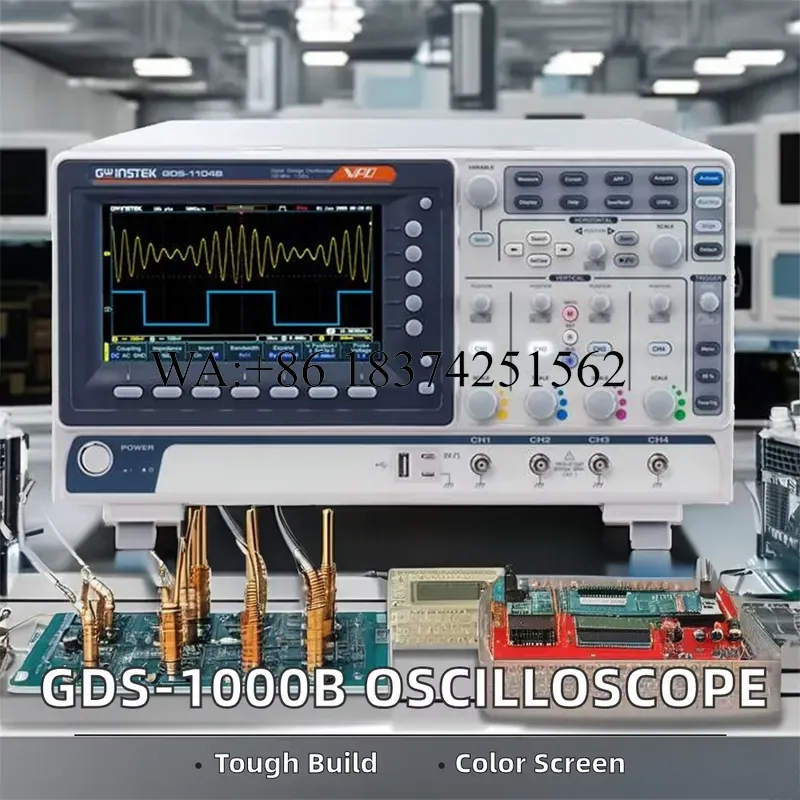 Wmwmnu for GDS-1104B 4-Channel - огляд і ціна Digital Storage Oscilloscope 4 Channel 100Mhz